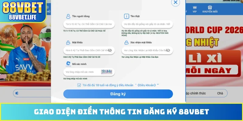 Đăng Ký 88VBET - Hướng Dẫn Từng Bước Chi Tiết Cho Người Mới - SIBK