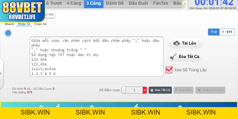 Xổ số 88VBET - 88vbet - SIBK