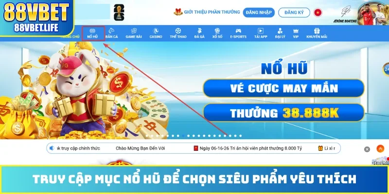 Nổ Hũ 88VBET - Kho Game Slot Đẳng Cấp Hàng Đầu Châu Á - SIBK